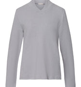 Easy Wear Recycled Cotton Blend Pullover | Moonstone 78892-3058